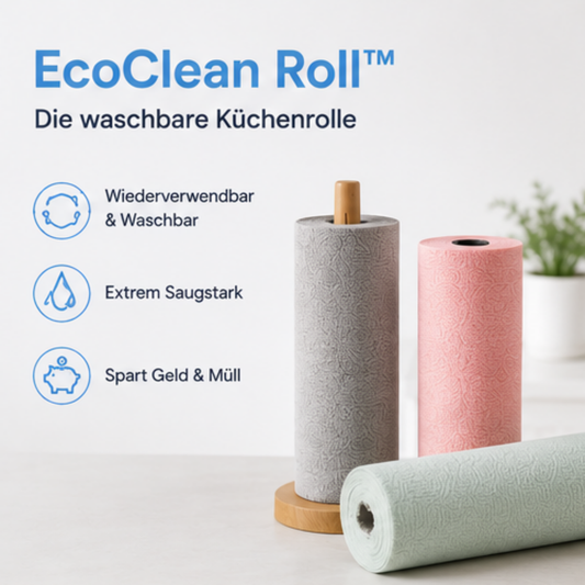 EcoClean Roll™ – die waschbare Küchenrolle